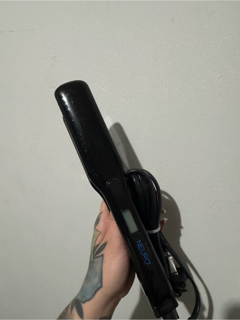 Paul Mitchell Black Hair Straightening Iron with Digital Display